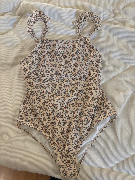 Rylee + Cru Other - Rylee + Cru Cream Floral One-Piece Swimsuit